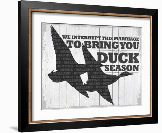 Duck Season-null-Framed Giclee Print