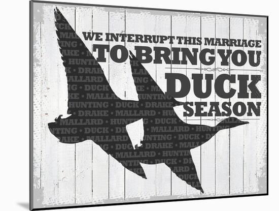 Duck Season-null-Mounted Giclee Print