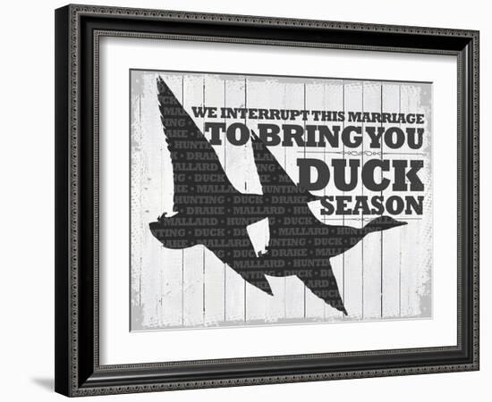 Duck Season-null-Framed Giclee Print