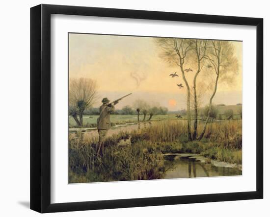 Duck Shooting-Christopher William Strange-Framed Giclee Print