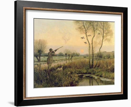 Duck Shooting-Christopher William Strange-Framed Giclee Print