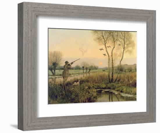 Duck Shooting-Christopher William Strange-Framed Giclee Print