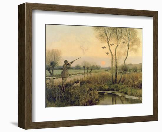 Duck Shooting-Christopher William Strange-Framed Giclee Print