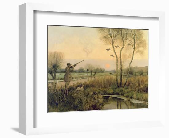 Duck Shooting-Christopher William Strange-Framed Giclee Print