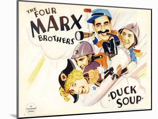 Duck Soup, 1933-null-Mounted Art Print