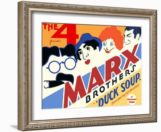 Duck Soup, 1933-null-Framed Art Print