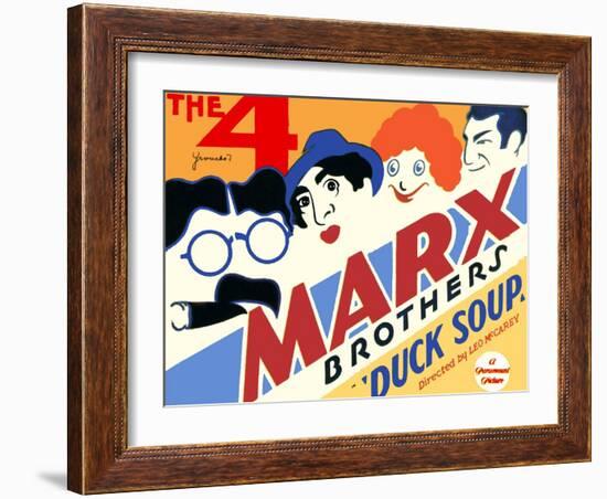 Duck Soup, 1933-null-Framed Art Print