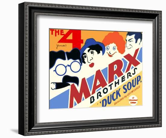 Duck Soup, 1933-null-Framed Art Print