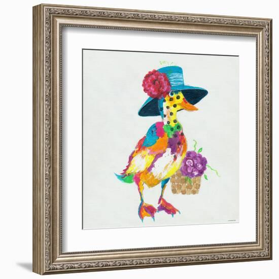 Duck-null-Framed Art Print