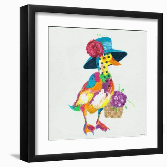 Duck-null-Framed Art Print