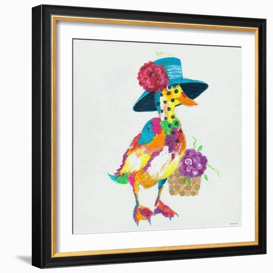 Duck-null-Framed Art Print