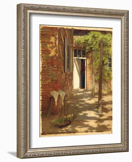 Ducks and Green Peas, 1882 (Oil on Board)-Jessica Hayllar-Framed Giclee Print