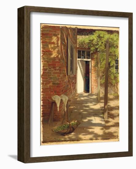 Ducks and Green Peas, 1882 (Oil on Board)-Jessica Hayllar-Framed Giclee Print