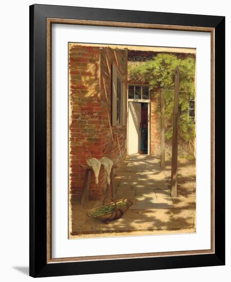 Ducks and Green Peas, 1882 (Oil on Board)-Jessica Hayllar-Framed Giclee Print