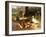 Ducks at the Water's Edge-Carl Jutz-Framed Giclee Print