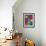 Ducks in Color Blocks-Whoartnow-Framed Giclee Print displayed on a wall