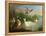 Ducks on a River Landscape-Marmaduke Craddock-Framed Premier Image Canvas