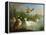 Ducks on a River Landscape-Marmaduke Craddock-Framed Premier Image Canvas