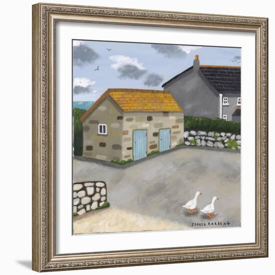 Ducks-Sophie Harding-Framed Giclee Print