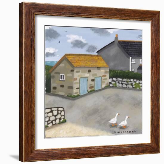 Ducks-Sophie Harding-Framed Giclee Print