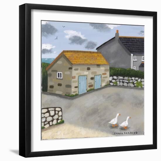 Ducks-Sophie Harding-Framed Giclee Print