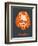 Dude Abides Orange Poster-Anna Malkin-Framed Premium Giclee Print