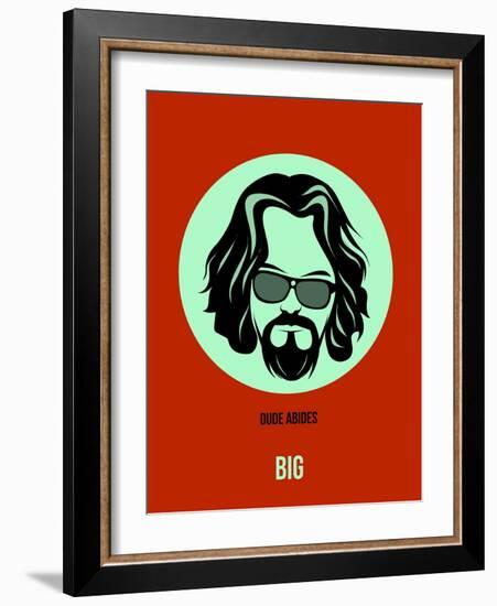 Dude Abides Poster 2-Anna Malkin-Framed Art Print