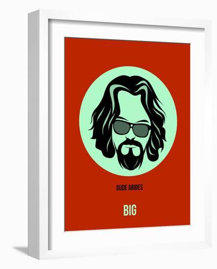 Dude Abides Poster 2-Anna Malkin-Framed Art Print