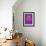 Dude Abides Purple Poster-Anna Malkin-Framed Art Print displayed on a wall