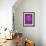 Dude Abides Purple Poster-Anna Malkin-Framed Art Print displayed on a wall