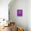 Dude Abides Purple Poster-Anna Malkin-Framed Stretched Canvas displayed on a wall