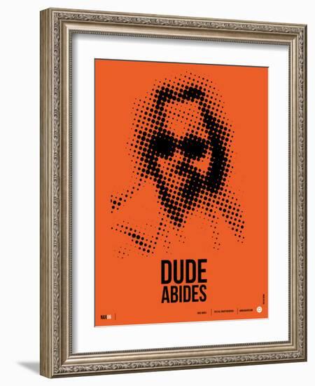 Dude Big Lebowski Poster-NaxArt-Framed Art Print