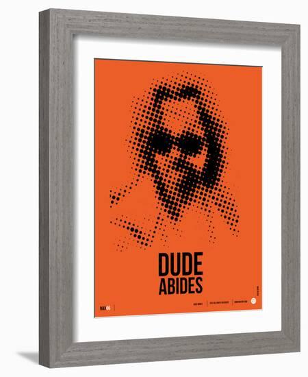 Dude Big Lebowski Poster-NaxArt-Framed Art Print