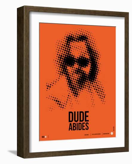 Dude Big Lebowski Poster-NaxArt-Framed Art Print