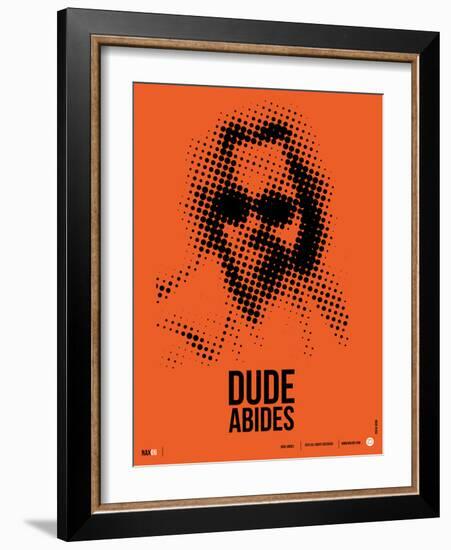 Dude Big Lebowski Poster-NaxArt-Framed Art Print