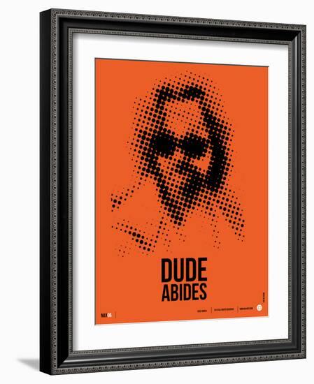 Dude Big Lebowski Poster-NaxArt-Framed Art Print