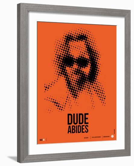 Dude Big Lebowski Poster-NaxArt-Framed Art Print