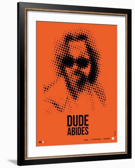 Dude Big Lebowski Poster-NaxArt-Framed Art Print