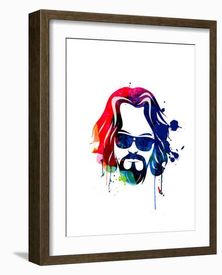 Dude Watercolor-Lora Feldman-Framed Art Print