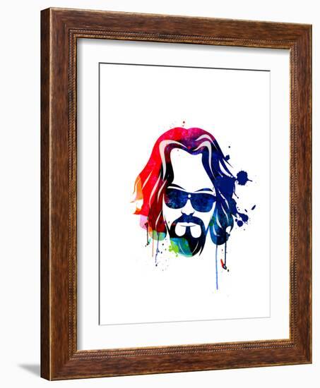 Dude Watercolor-Lora Feldman-Framed Art Print