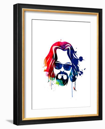 Dude Watercolor-Lora Feldman-Framed Art Print