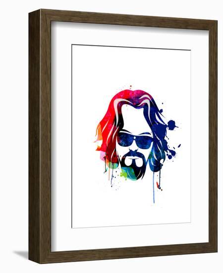 Dude Watercolor-Lora Feldman-Framed Art Print