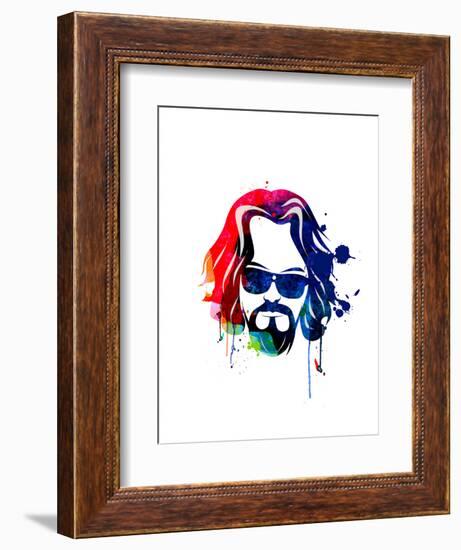 Dude Watercolor-Lora Feldman-Framed Art Print