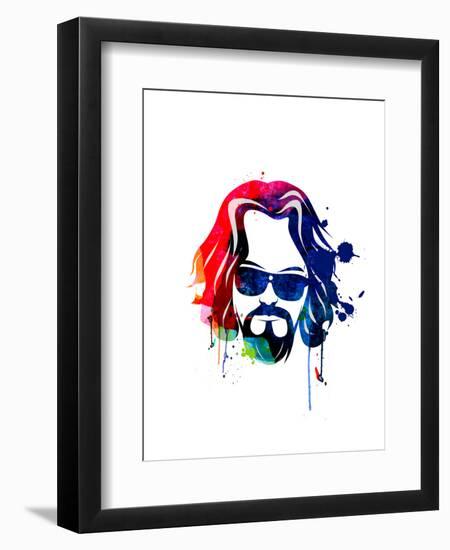 Dude Watercolor-Lora Feldman-Framed Art Print