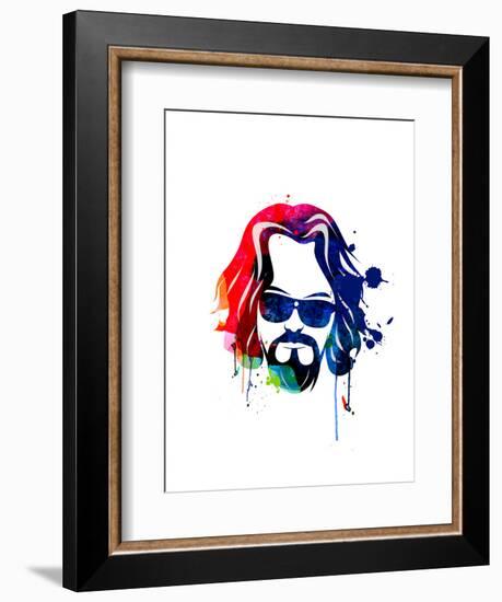 Dude Watercolor-Lora Feldman-Framed Art Print