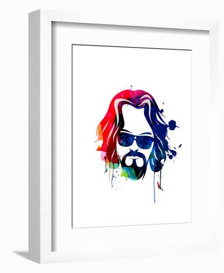 Dude Watercolor-Lora Feldman-Framed Art Print