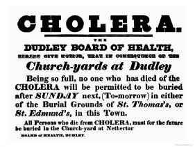 cholera died who dudley 1840 procedure burial poster health board