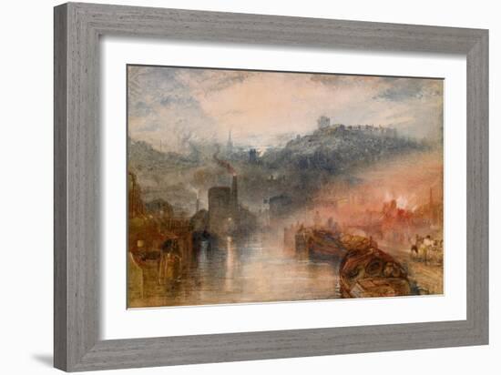 Dudley, Worcestershire, 1830-33-J. M. W. Turner-Framed Giclee Print