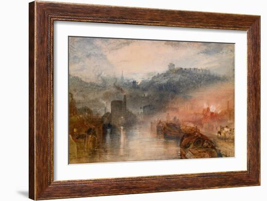 Dudley, Worcestershire, 1830-33-J. M. W. Turner-Framed Giclee Print