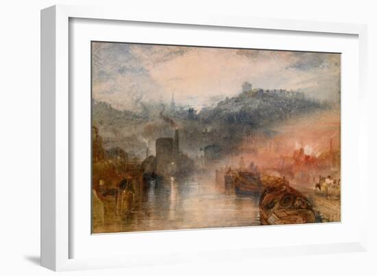 Dudley, Worcestershire, 1830-33-J. M. W. Turner-Framed Giclee Print